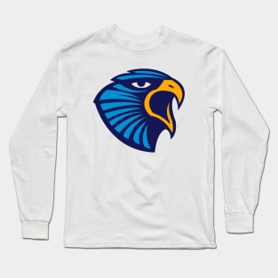 Blue Eagle Scream Logo Long Sleeve T-Shirt